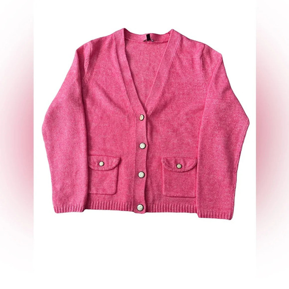 TALBOTS FLAP POCKET BLAZER CARDIGAN , SIZE LARGE - Picture 9 of 9